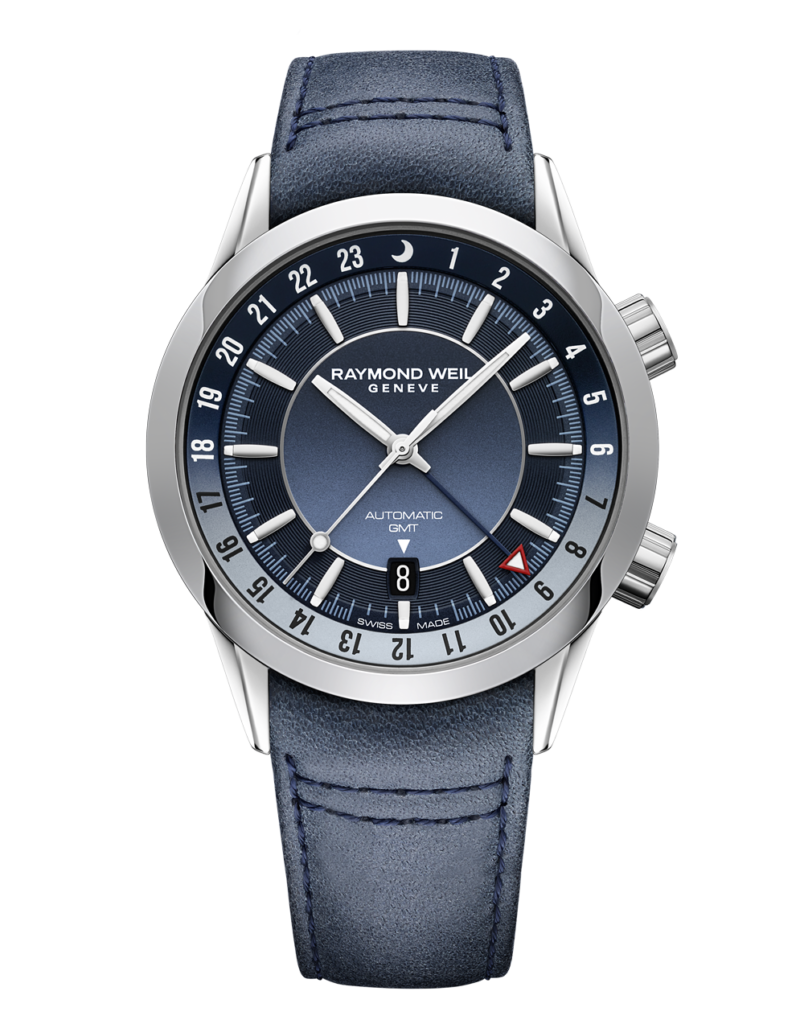 Raymond Weil Freelancer GMT Worldtimer Blue